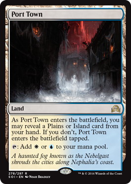 Port Town - Magic: The Gathering - SOI Near Mint Español