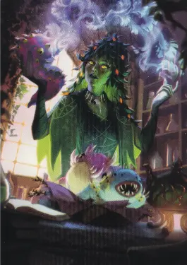 【Art Card】Dina, Essence Brewer - Magic: The Gathering - SOS Near Mint Japonés