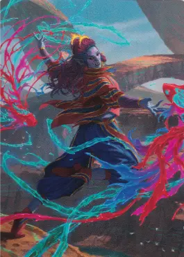 【Art Card】Rootha, Mastering the Moment - Magic: The Gathering - SOS Near Mint Japonés
