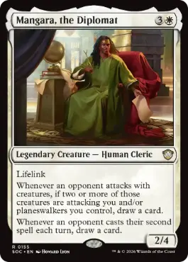 Mangara, the Diplomat - Magic: The Gathering - SOC Near Mint Inglés