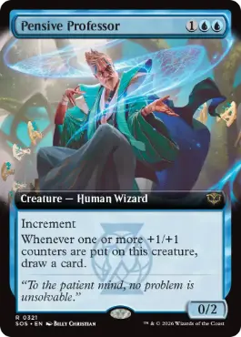 Pensive Professor - Magic: The Gathering - SOS-BF Near Mint Inglés