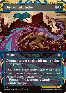 Disdainful Stroke - Magic: The Gathering - SOA Near Mint Inglés