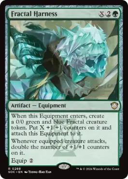 Fractal Harness - Magic: The Gathering - SOC Near Mint Inglés