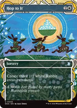 Hop to It - Magic: The Gathering - SOA Near Mint Inglés
