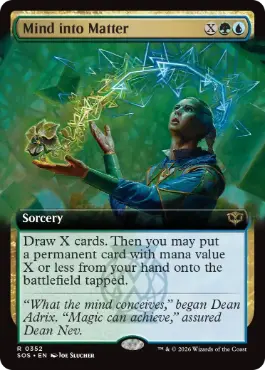 Mind into Matter - Magic: The Gathering - SOS-BF Near Mint Inglés