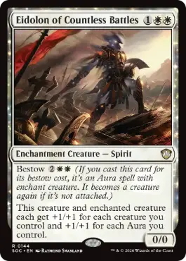Eidolon of Countless Battles - Magic: The Gathering - SOC Near Mint Inglés