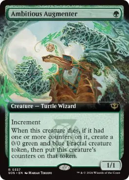 Ambitious Augmenter - Magic: The Gathering - SOS-BF Near Mint Inglés