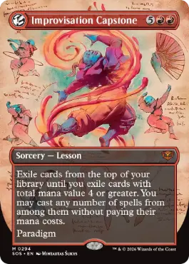 Improvisation Capstone - Magic: The Gathering - SOS-BF Near Mint Inglés