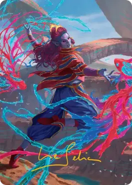 【Art Card】Rootha, Mastering the Moment - Magic: The Gathering - SOS Near Mint Japonés