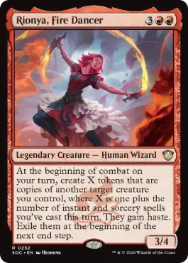 Rionya, Fire Dancer - Vista detallada 1 de Magic México | Hydra