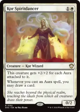 Kor Spiritdancer - Magic: The Gathering - SOC Near Mint Inglés