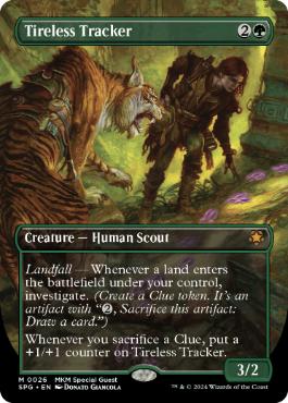 Tireless Tracker - Magic: The Gathering - SPG Near Mint Inglés