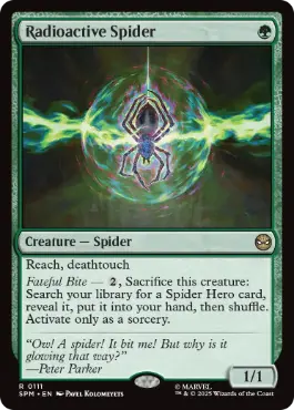 Radioactive Spider - Magic: The Gathering - SPM Near Mint Inglés