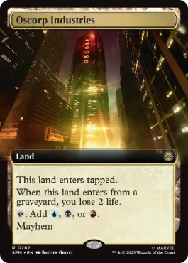 Oscorp Industries - Magic: The Gathering - SPM-BF Near Mint Inglés
