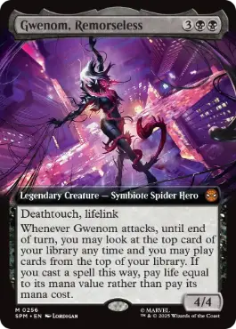 Gwenom, Remorseless - Magic: The Gathering - SPM-BF Near Mint Inglés