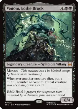 Venom, Eddie Brock - Magic: The Gathering - SPE Near Mint Inglés