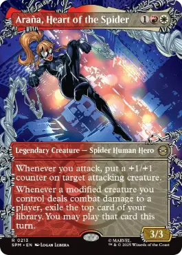 Araña, Heart of the Spider - Magic: The Gathering - SPM-BF Near Mint Inglés