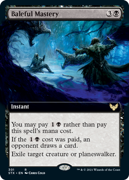 Baleful Mastery - Magic: The Gathering - STX-BF Near Mint Inglés