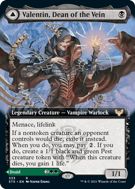 Valentin, Dean of the Vein - Magic: The Gathering - STX-BF Near Mint Inglés