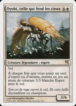 Oyobi, Who Split the Heavens - Magic: The Gathering - Salvat2005 Near Mint Francés