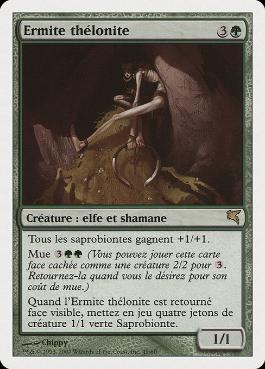 Thelonite Hermit - Magic: The Gathering - Salvat2005 Near Mint Francés