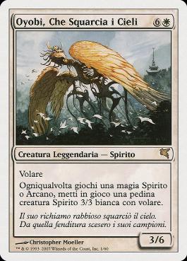 Oyobi, Who Split the Heavens - Magic: The Gathering - Salvat2005 Near Mint Italiano