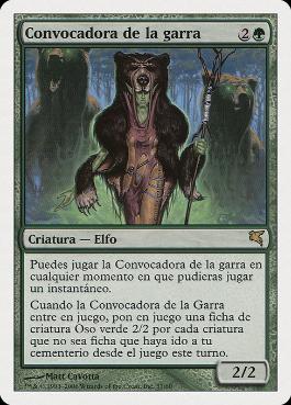 Caller of the Claw - Magic: The Gathering - Salvat2005 Near Mint Español