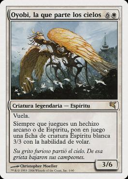 Oyobi, Who Split the Heavens - Magic: The Gathering - Salvat2005 Near Mint Español