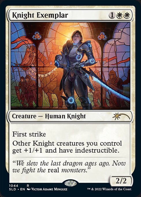 Knight Exemplar - Magic: The Gathering - SLD Near Mint Inglés