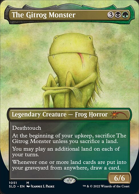 The Gitrog Monster - Magic: The Gathering - SLD Near Mint Inglés