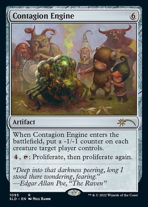 Contagion Engine - Magic: The Gathering - SLD Near Mint Inglés