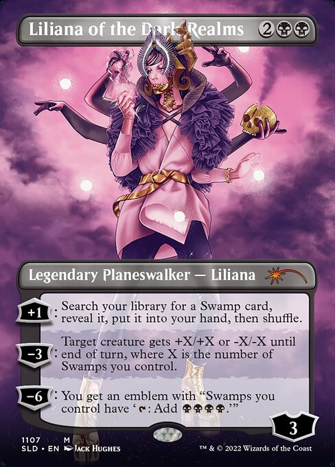 Liliana of the Dark Realms - Magic: The Gathering - SLD Near Mint Inglés