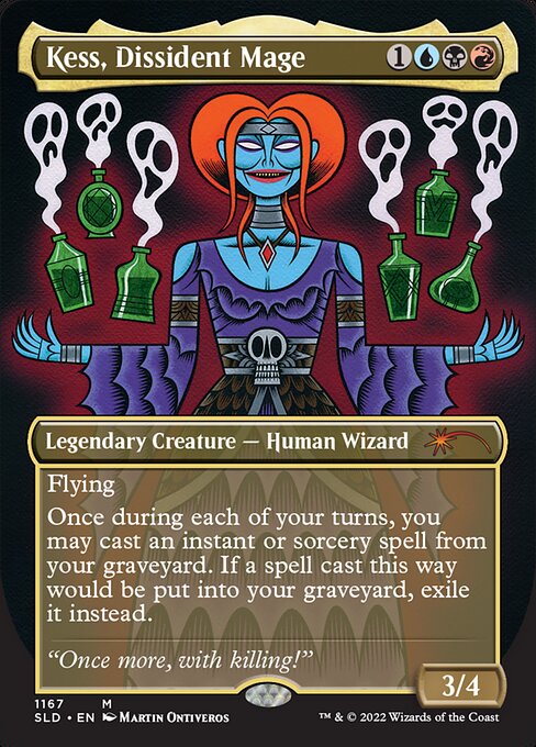 Kess, Dissident Mage - Magic: The Gathering - SLD Near Mint Inglés