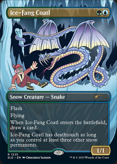 Ice-Fang Coatl - Magic: The Gathering - SLD Near Mint Inglés