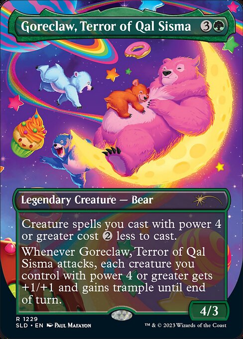Goreclaw, Terror of Qal Sisma - Magic: The Gathering - SLD Near Mint Inglés