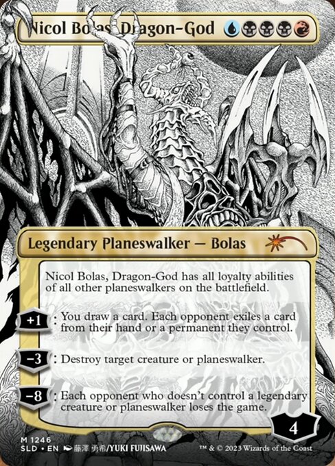 Nicol Bolas, Dragon-God - Magic: The Gathering - SLD Near Mint Inglés
