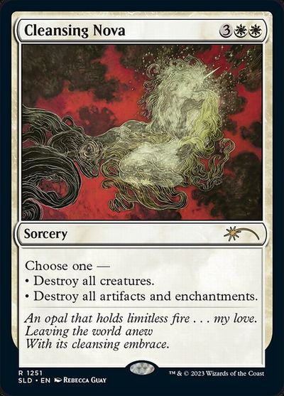 Cleansing Nova - Magic: The Gathering - SLD Near Mint Inglés