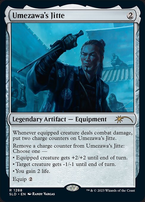 Carta Umezawa's Jitte de Magic: The Gathering