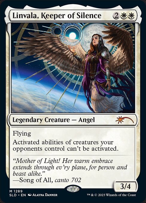 Linvala, Keeper of Silence - Magic: The Gathering - SLD Near Mint Inglés