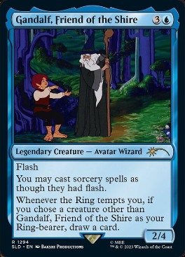 Gandalf, Friend of the Shire - Magic: The Gathering - SLD Near Mint Inglés