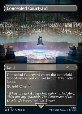Concealed Courtyard - Magic: The Gathering - SLD Near Mint Inglés