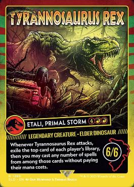 Tyrannosaurs Rex - Magic: The Gathering - SLD Near Mint Inglés