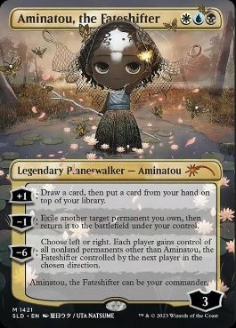 Aminatou, the Fateshifter - Magic: The Gathering - SLD Near Mint Inglés
