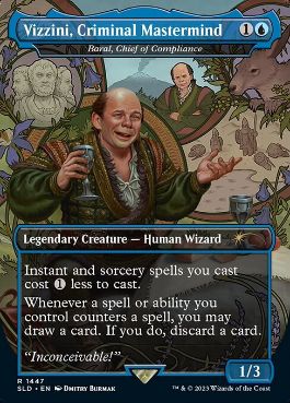 Vizzini, Criminal Mastermind - Magic: The Gathering - SLD Near Mint Inglés