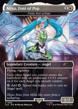 Miku, Font of Pop - Magic: The Gathering - SLD Near Mint Inglés