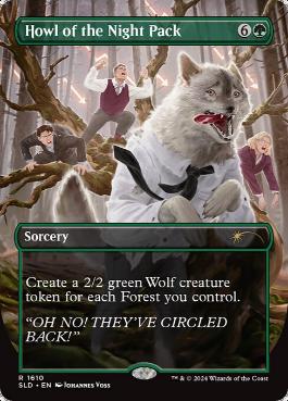 Howl of the Night Pack - Magic: The Gathering - SLD Near Mint Inglés