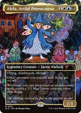 Alela, Artful Provocateur - Magic: The Gathering - SLD Near Mint Inglés