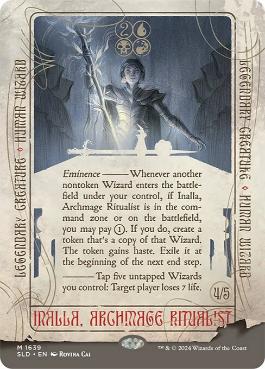 Inalla, Archmage Ritualist - Magic: The Gathering - SLD Near Mint Inglés