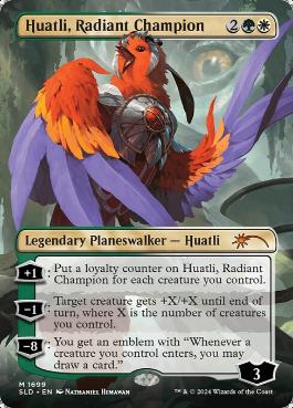 Huatli, Radiant Champion - Magic: The Gathering - SLD Near Mint Inglés