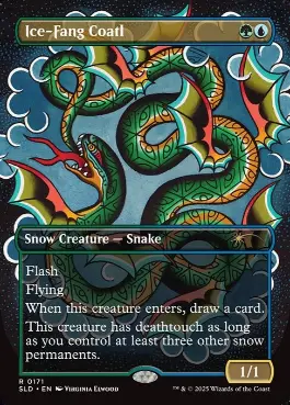 Ice-Fang Coatl - Magic: The Gathering - SLD Near Mint Inglés